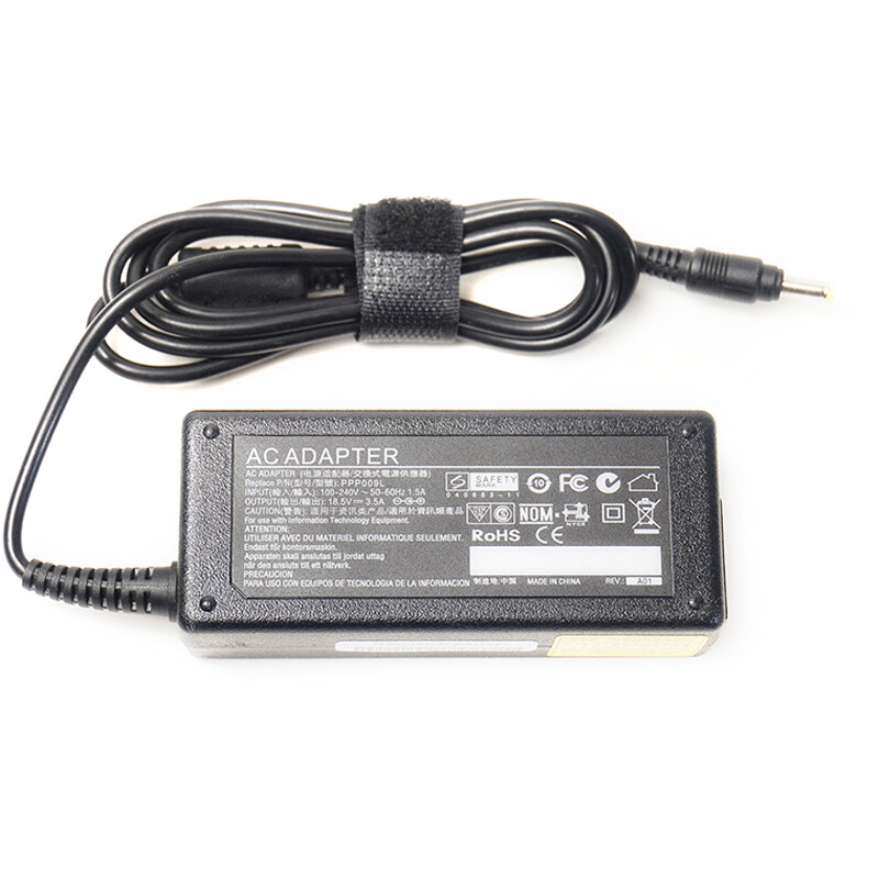 Блок живлення PowerPlant для ноутбука HP 220V, 18.5V 65W 3.5A, 4.8х1.7мм (HP65E4817)