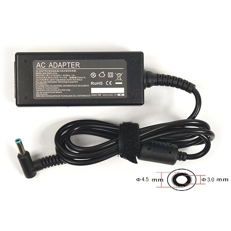 Блок живлення PowerPlant для ноутбука HP 220V, 19.5V 45W 2.31A, 4.5х3.0мм (HP45G4530)