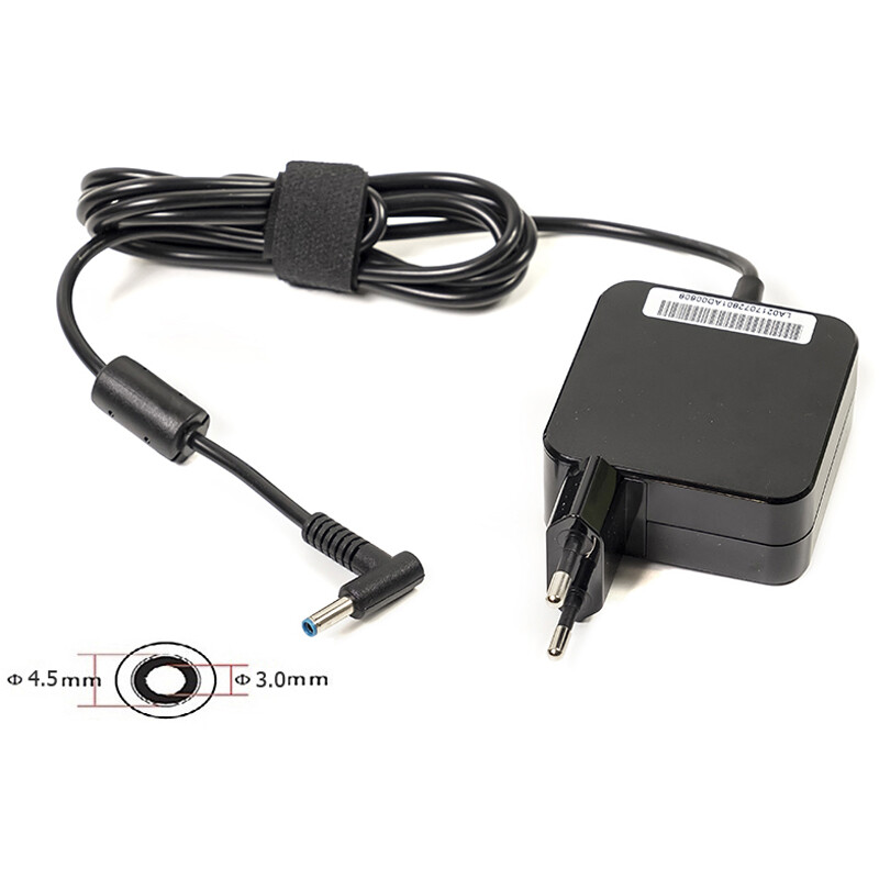 Блок живлення PowerPlant для ноутбука HP 220V, 19.5V 45W 2.31A, 4.5х3.0мм, wall mount (WM-HP45G4530)