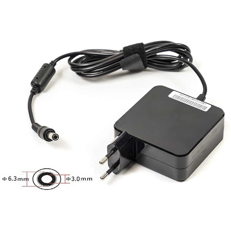 Блок живлення PowerPlant для ноутбука Toshiba 220V, 19V 60W 3.16A, 6.3х3.0мм, wall mount (WM-TO60F6330)