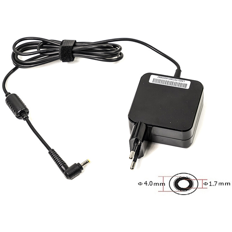 Блок живлення PowerPlant для ноутбука IBM/Lenovo 220V, 20V 45W 2.25A, 4.0х1.7мм, wall mount (WM-IB45H4017)