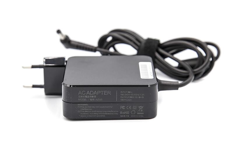 Блок живлення PowerPlant для ноутбуков Acer, Asus 220V, 19V 65W 3.42A (5.5*2.5) wall mount (WM-AC65F5525)