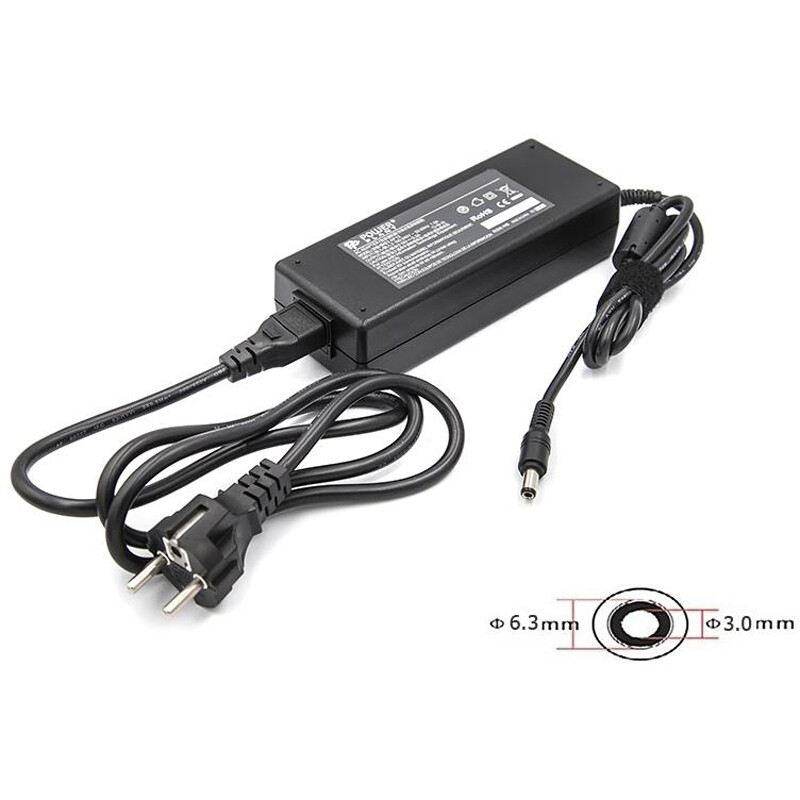 Блок живлення PowerPlant для ноутбуков Toshiba 220V, 19V 120W 6.3A (6.3*3.0) (TO120F6330)