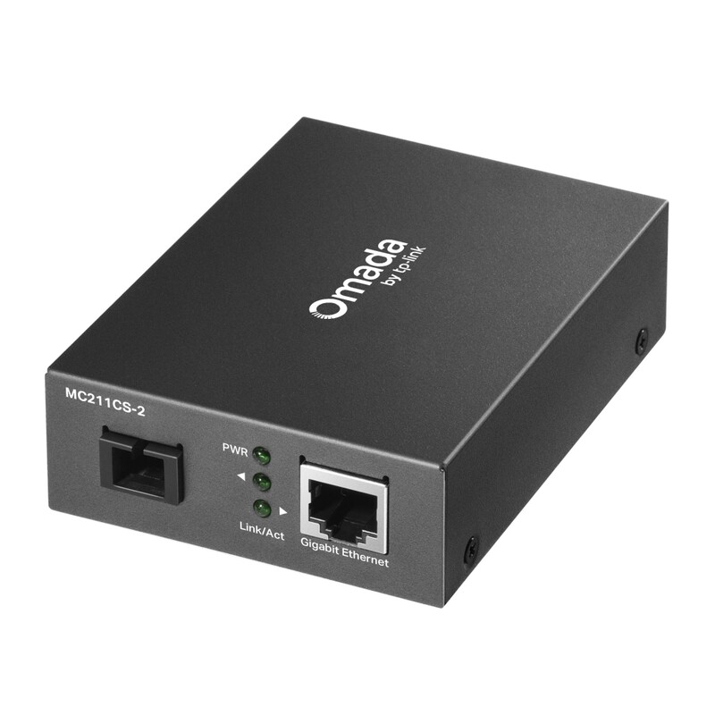 Медіаконвертер TP-Link Omada MC211CS-2