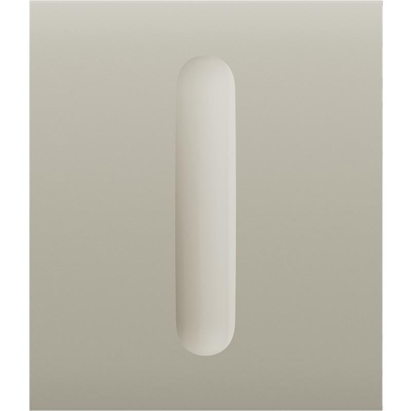 Кнопка центральна для одноклавішного вимикача димера Ajax CenterButton Dimmer (1-gang/2-way) for LightSwitch Jeweller Ivory