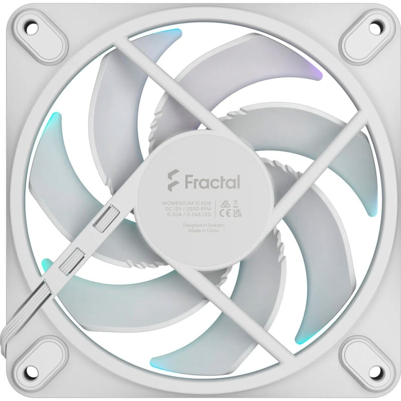 Вентилятор Fractal Design Momentum 12 RGB White (FD-F-MR1-1202)