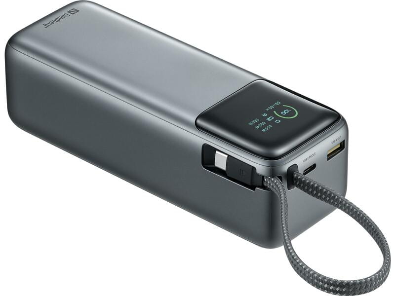 Універсальна мобільна батарея Sandberg All-in1 27000mAh PD 240W Grey (421-31)