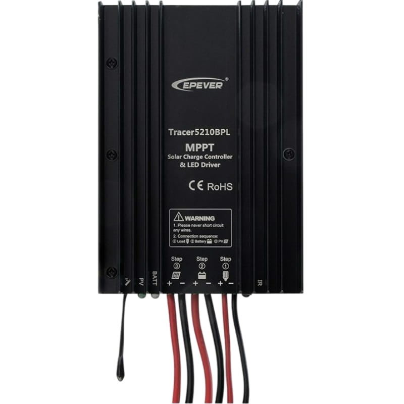 Контроллер автономного освещения Epsolar Tracer5210BPL 20A, 12/24VDC Auto MPPT Solar