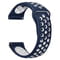 Фото - Ремінець BeCover Nike Style для Xiaomi Amazfit Bip/Bip Lite/Bip S Lite/GTR 42mm/GTS/TicWatch S2/TicWatch E Blue-White (705707) | click.ua