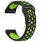 Фото - Ремешок BeCover Nike Style для Samsung Galaxy Watch 46mm/Watch 3 45mm/Gear S3 Classic/Gear S3 Frontier Black-Green (705784) | click.ua