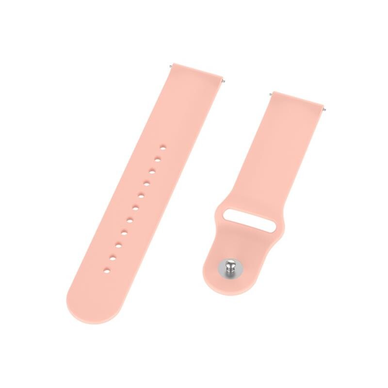 Силіконовий ремінець BeCover для Xiaomi Amazfit Bip/Bip Lite/Bip S Lite/GTR 42mm/GTS/TicWatch S2/TicWatch E Grapefruit-Pink (706191)