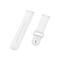 Фото - Силіконовий ремінець BeCover для Xiaomi Amazfit Bip/Bip Lite/Bip S Lite/GTR 42mm/GTS/TicWatch S2/TicWatch E White (706197) | click.ua