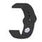 Фото - Силіконовий ремінець BeCover для Xiaomi iMi KW66/Mi Watch Color/Haylou LS01/Watch S1 Active Black (706356) | click.ua