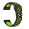 Фото - Ремінець BeCover Nike Style для Amazfit Stratos 1/2/2S/3/GTR 2/GTR 47mm/GTR Lite 47mm/Nexo/Pace Black-Green (705811) | click.ua