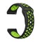 Фото - Ремінець BeCover Nike Style для Huawei Watch GT/GT 2 46mm/GT 2 Pro/GT Active/Honor Watch Magic 1/2/GS Pro/Dream Black-Green (705793) | click.ua