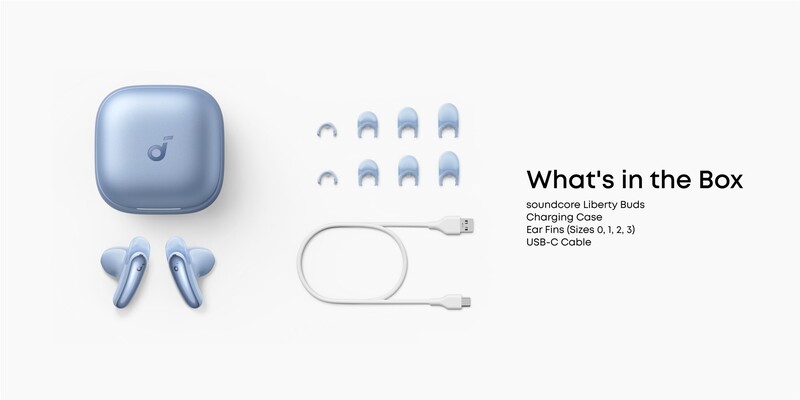 Bluetooth-гарнітура Anker SoundСore Liberty Buds Blue (D1200G31)