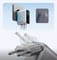Фото - Мережевий зарядний пристрій Anker GaN Charger 100W, 2xUSB-C, 1xUSB-A, Display Silver (B121BG41) + кабель USB Type-C | click.ua