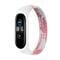 Фото - Ремешок BeCover Elastic Nylon Style для Xiaomi Mi Smart Band 5/Mi Smart Band 6 Size L Pink/White (706164) | click.ua