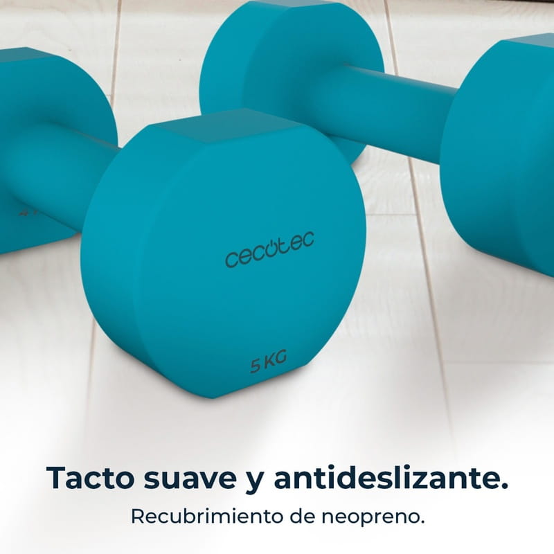 Гантелі Cecotec Drumfit 500 DoubleNeo (2шт по 5кг) (CCTC-07202)