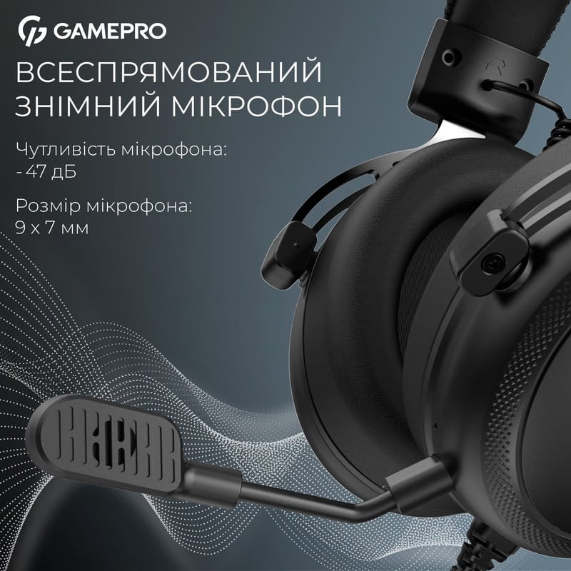 Гарнитура GamePro Asgard Skald Origin Black (HS850B)