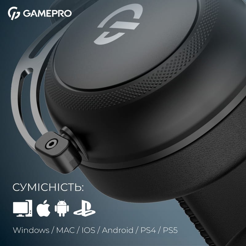 Гарнитура GamePro Asgard Skald Origin Black (HS850B)