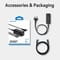 Фото - Сетевое зарядное устройство Vention 4-Port USB GaN Charger 2x100W/2x18W Black (FBSBG-EU) | click.ua