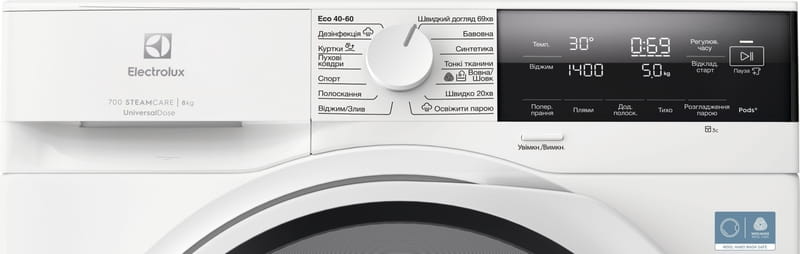 Пральна машина Electrolux EW7F3684UU