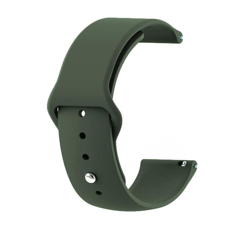 Силиконовый ремешок BeCover для Xiaomi Amazfit Bip/Bip Lite/Bip S Lite/GTR 42mm/GTS/TicWatch S2/TicWatch E Khaki (706204)