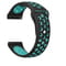Фото - Ремінець BeCover Nike Style для Xiaomi Amazfit Bip/Bip Lite/Bip S Lite/GTR 42mm/GTS/TicWatch S2/TicWatch E Black-Blue (705701) | click.ua