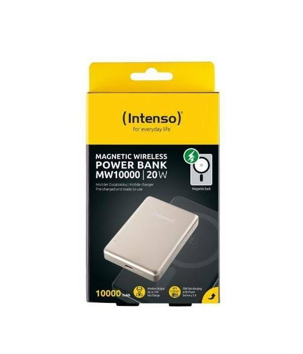 Универсальная мобильная батарея Intenso MW10000 10000mAh, 20W, Champagne (7344031)