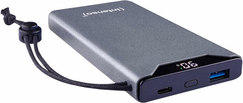 Універсальна мобільна батарея Intenso F10000 10000mAh, 20W, Grey (7332034)