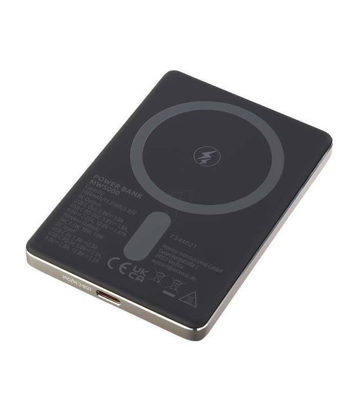 Універсальна мобільна батарея Intenso MW5000 5000mAh, 20W, Champagne (7344021)