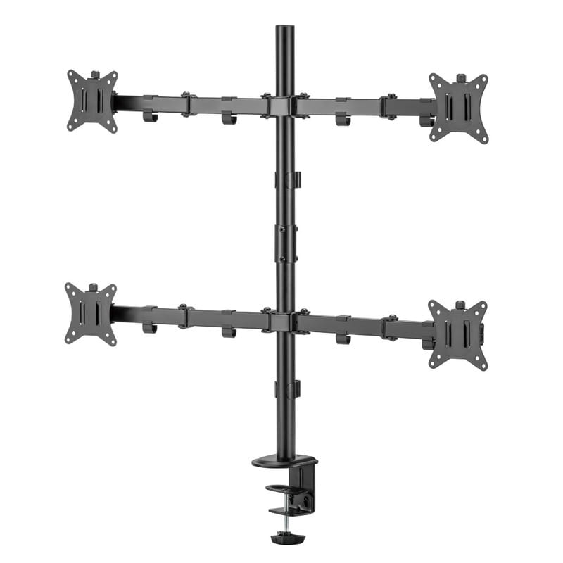 Настільне кріплення для монітора Brateck LDT66-C048 17-32" Black (VESA100х100)