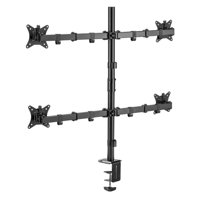 Настільне кріплення для монітора Brateck LDT66-C048 17-32" Black (VESA100х100)