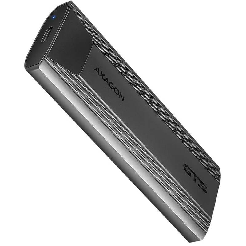 Внешний карман Axagon NVMe M.2 2230/2242/2260/2280 USB Type-C 3.2 Black (EEM2-GTS2)