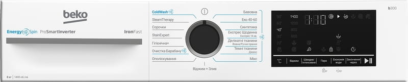 Пральна машина Beko BM3WFSU48415WB