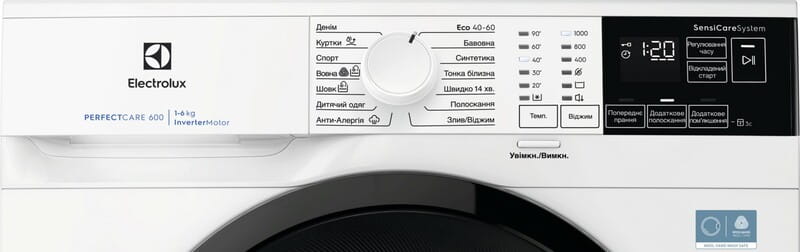 Пральна машина Electrolux EWS6406BU