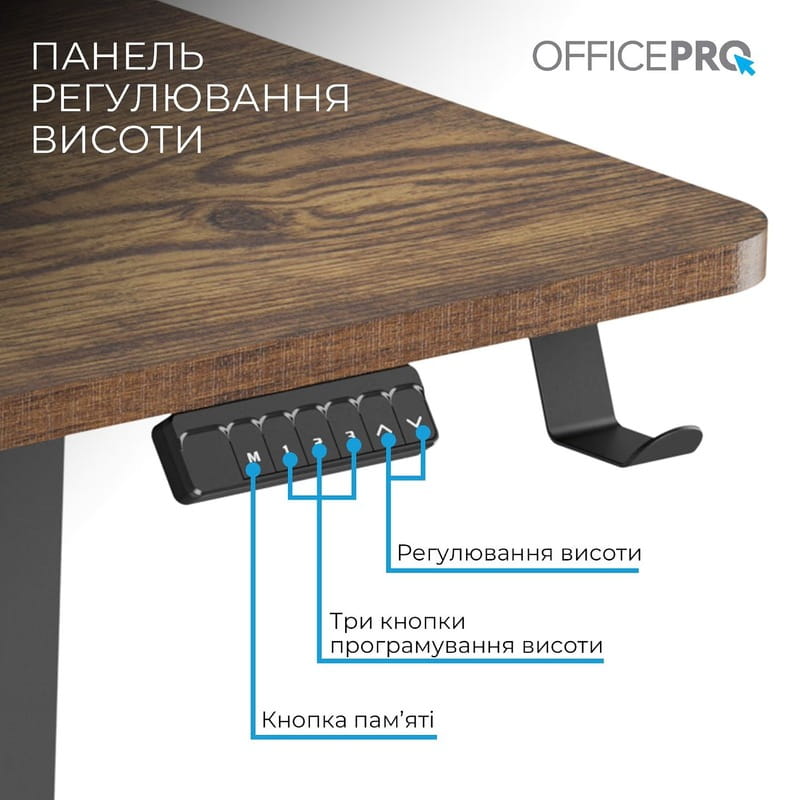 Геймерський стіл OfficePro ODE1575DW