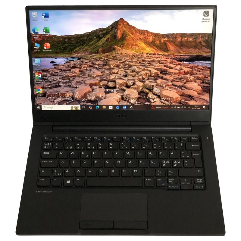 Ноутбук Dell Latitude 7370 / 13.3" FullHD IPS / m7-6Y75 / 8GB / 256GB SSD / Win10Pro / Backlight - Б/в