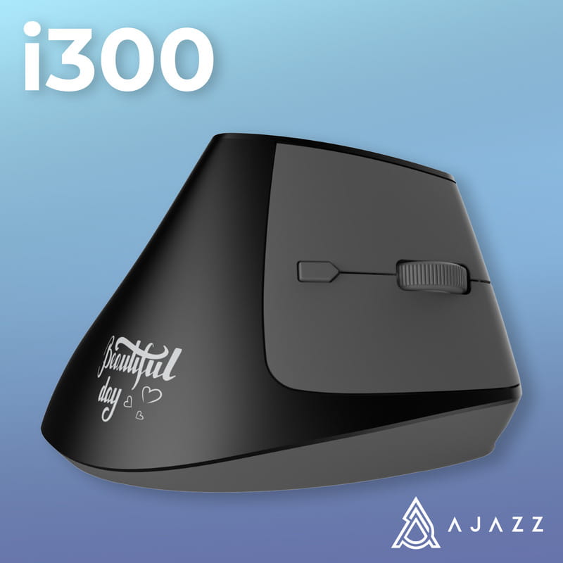 Миша бездротова Ajazz i-300 Black (i300-B)