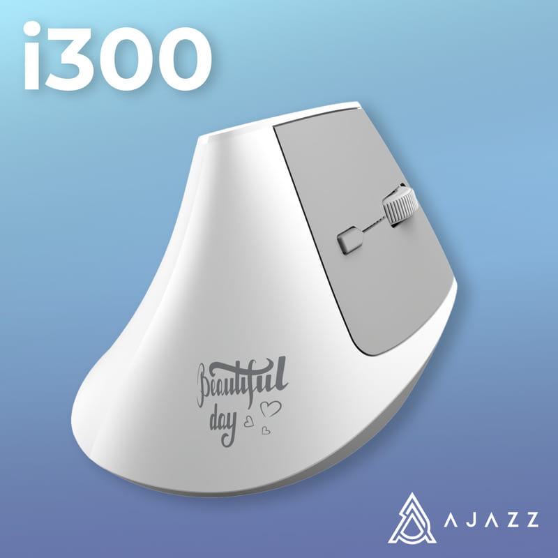 Мышь беспроводная Ajazz i-300 White (i300-W)