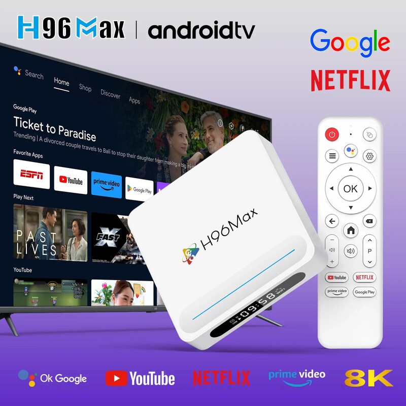 Smart-приставка H96 Max H618 Plus 4/32GB