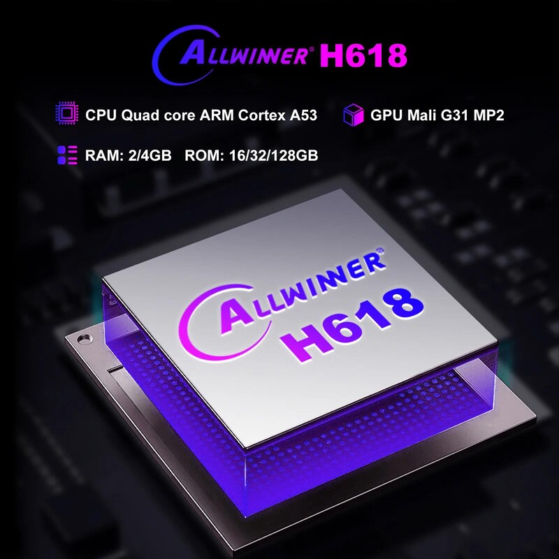Smart-приставка H96 Max H618 Plus 4/32GB