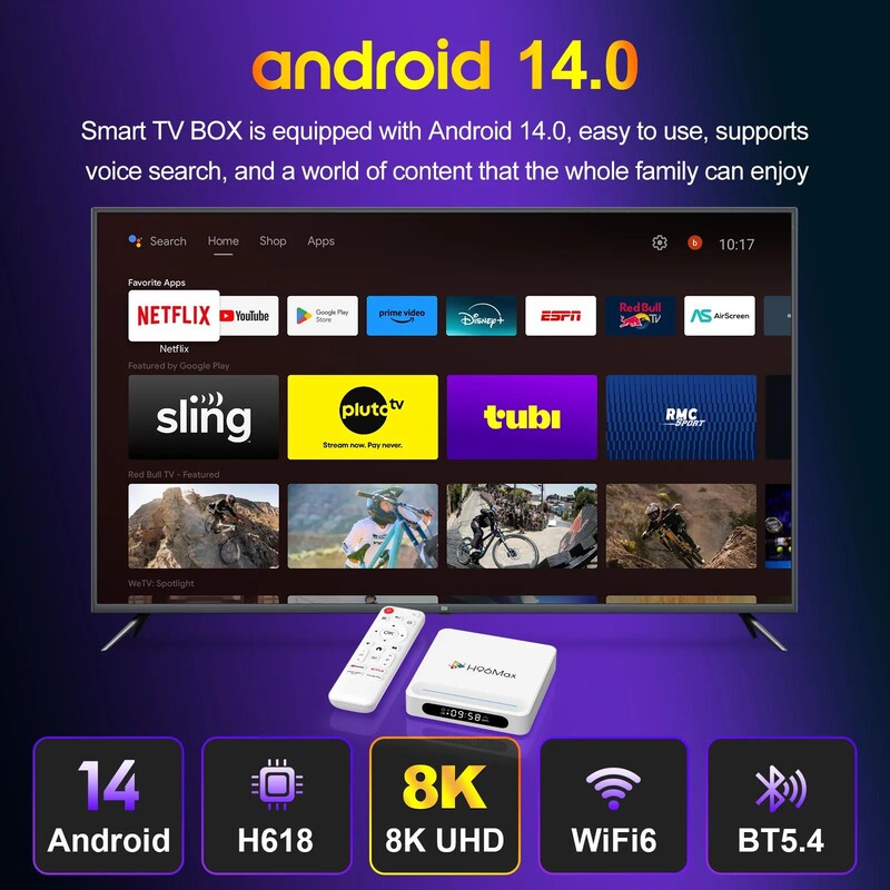 Smart-приставка H96 Max H618 Plus 4/32GB