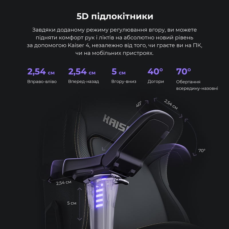 Кресло для геймеров Anda Seat Kaiser 4 Size XL Cyber Green PVC (AD12YDDC-XLL-20-C-PV/C-01)