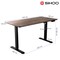 Фото - Компьютерный стол Sihoo D03 Walnut/Black (D03-104/D03-108) | click.ua