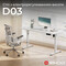 Фото - Компьютерный стол Sihoo D03 White (D03-106/D03-107) | click.ua