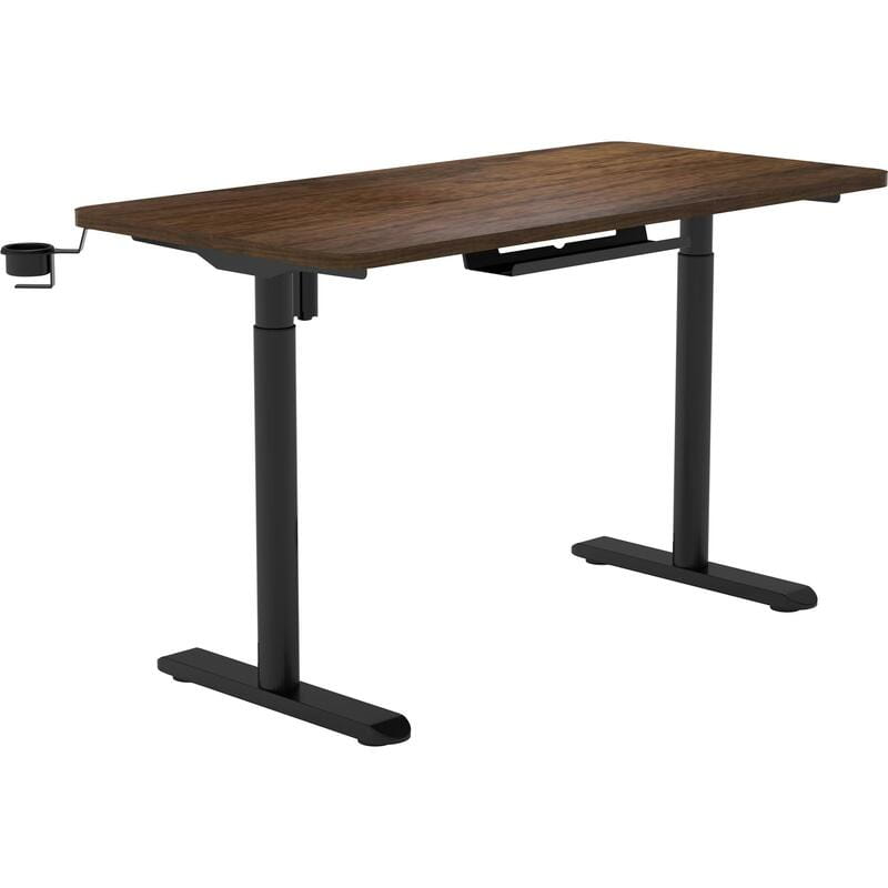 Компьютерный стол Sihoo D05 Walnut/Black (D05-104/D05-107)