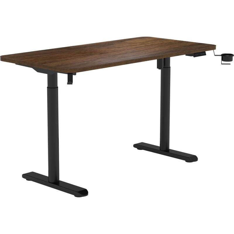 Компьютерный стол Sihoo D05 Walnut/Black (D05-104/D05-107)