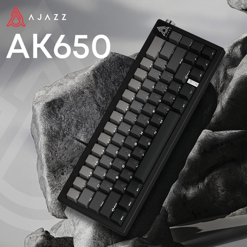 Клавиатура Ajazz AK650 Day Dream Switch Gradient Black USB-C (AK650-DD-BG)